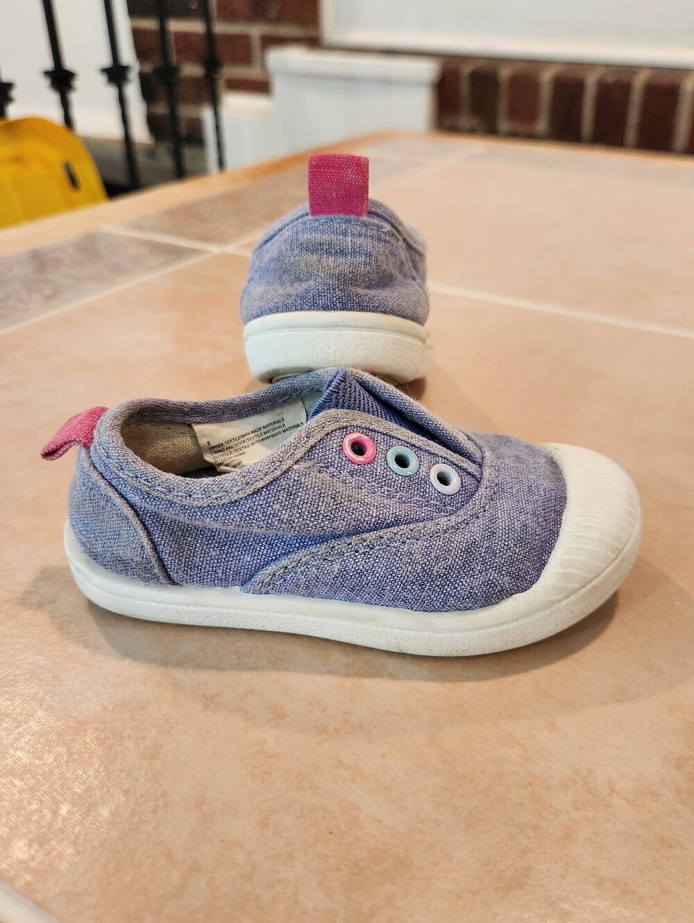 Size 5 Baby Girl Soup On Shoes